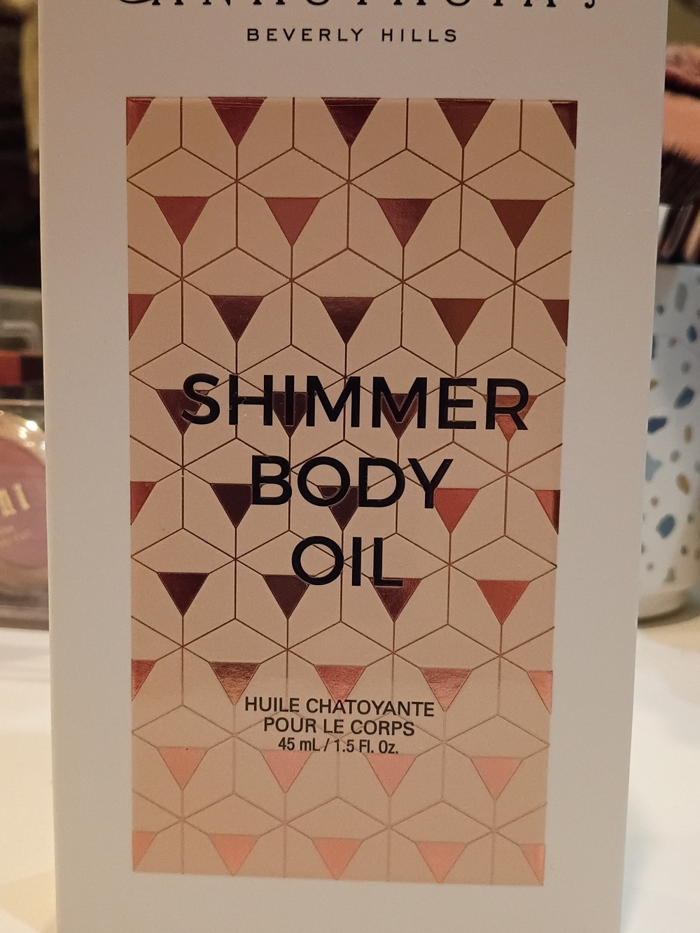Anastasia Beverly Hills Shimmer Body Oil — Rose Gold